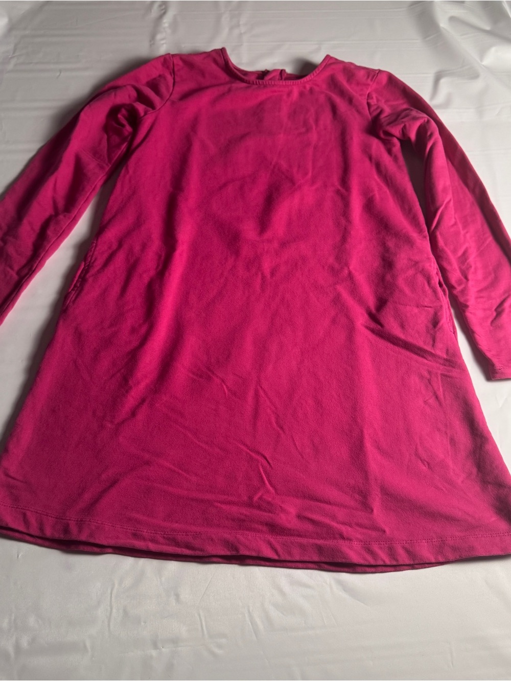💖 Primary Raspberry Pink Pocket Dress - Size 12 - READ 💖